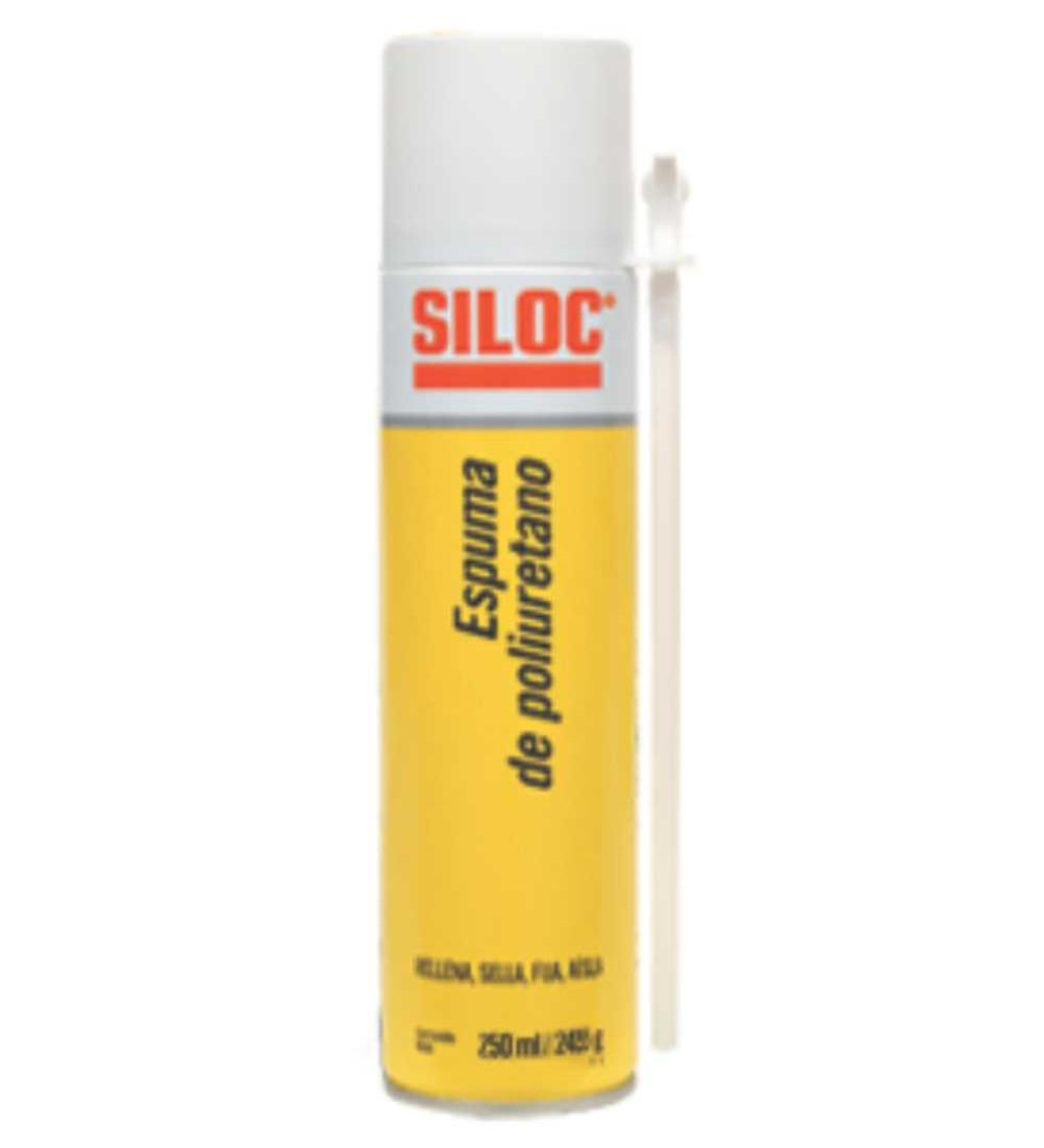 espuma de poliuretano siloc 250ml